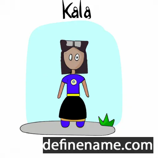 Kállá cartoon