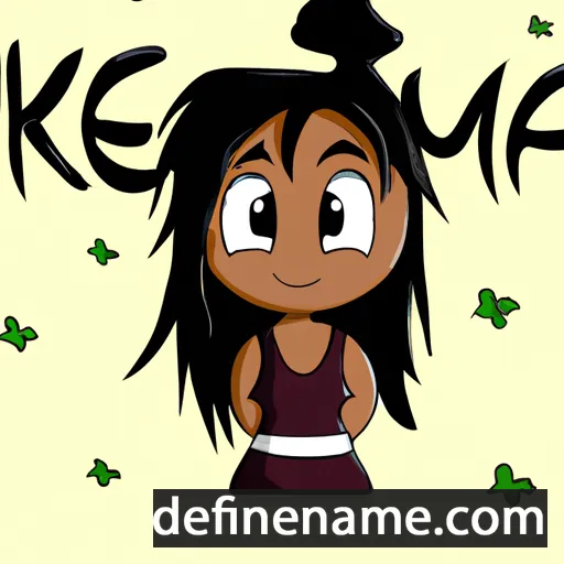 cartoon of the name Kámea