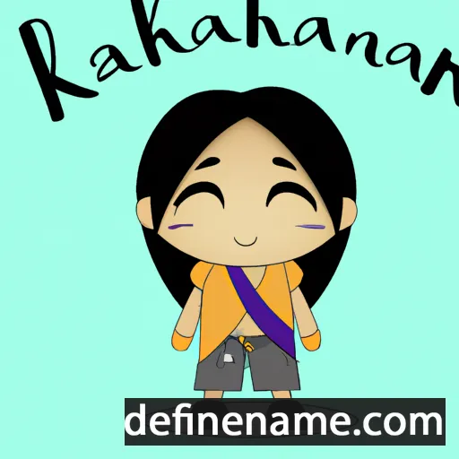 Kāhealani cartoon