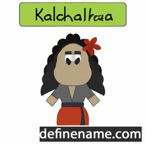 Kahaleohulehua cartoon