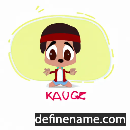 Kaíque cartoon