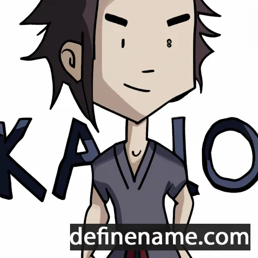 cartoon of the name Kai