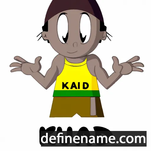 cartoon of the name Kaidu