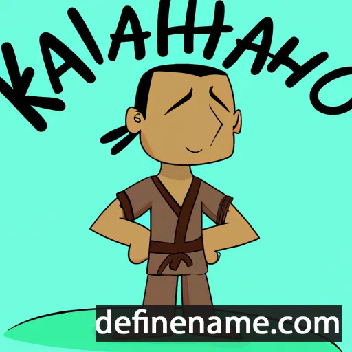 Kaihau cartoon