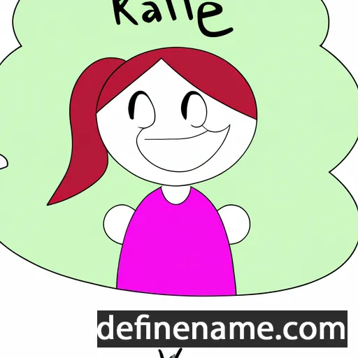 cartoon of the name Kailye