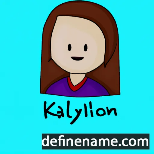 Kailynn cartoon