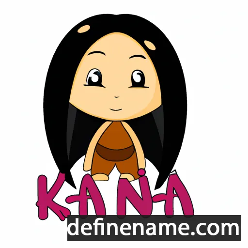 cartoon of the name Kainã