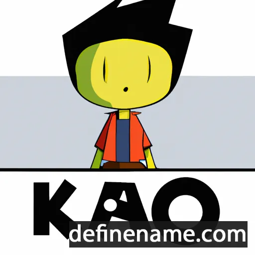 cartoon of the name Kaio