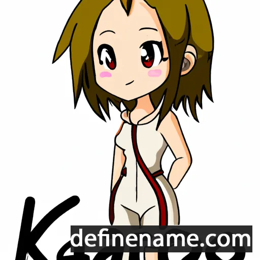 cartoon of the name Kaiori