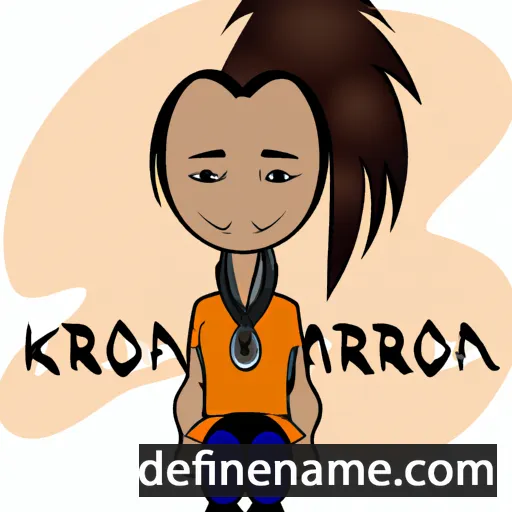 cartoon of the name Kairon