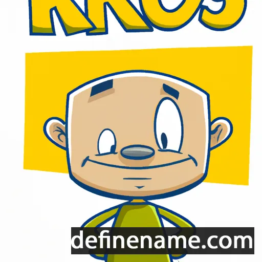 cartoon of the name Kairos