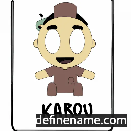 cartoon of the name Kairou