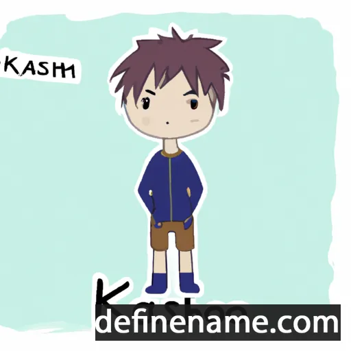 cartoon of the name Kaishou