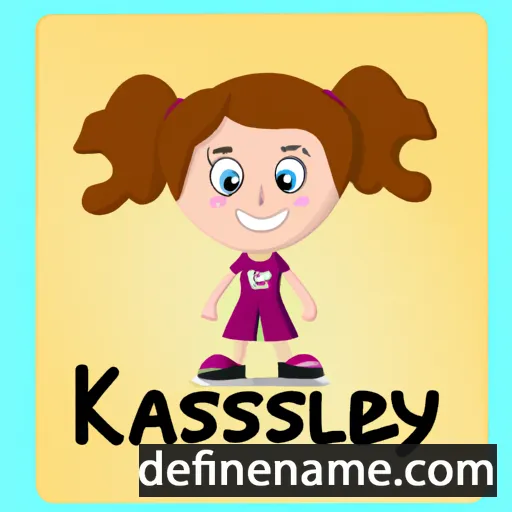 cartoon of the name Kaisley