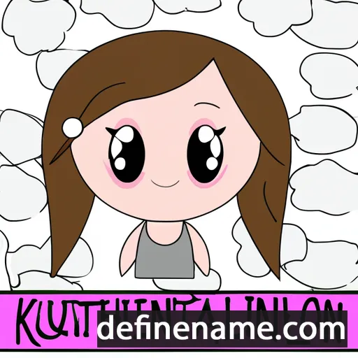 cartoon of the name Kaitelynn