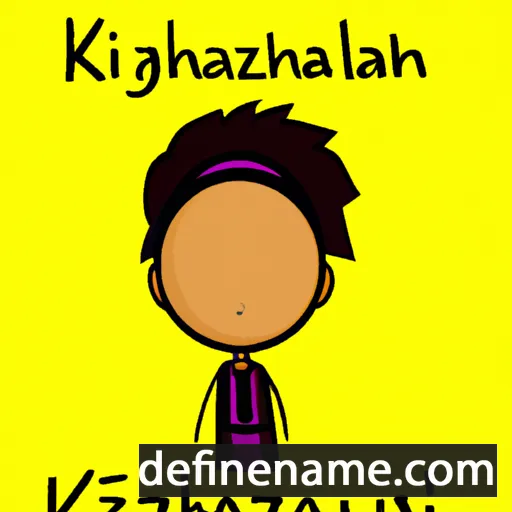 Kaiziah cartoon