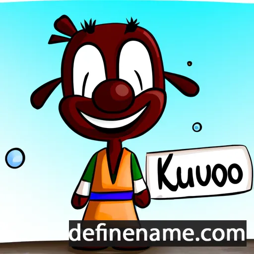 cartoon of the name Kajükho