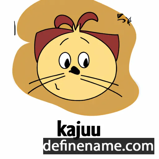 Kaju cartoon