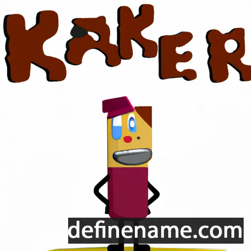 Kaker cartoon