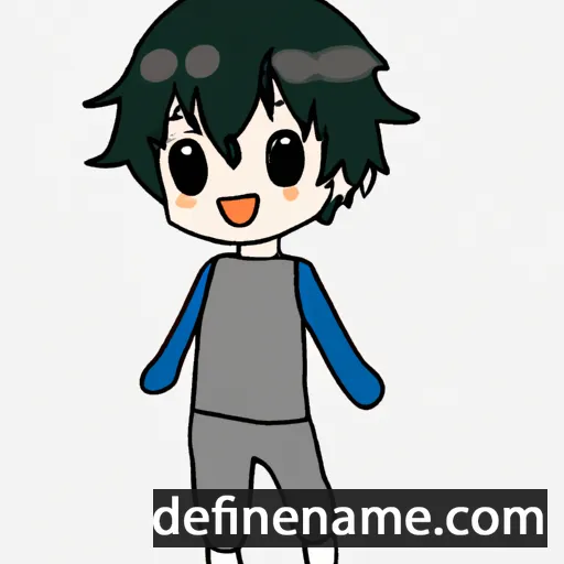 cartoon of the name Kakeru