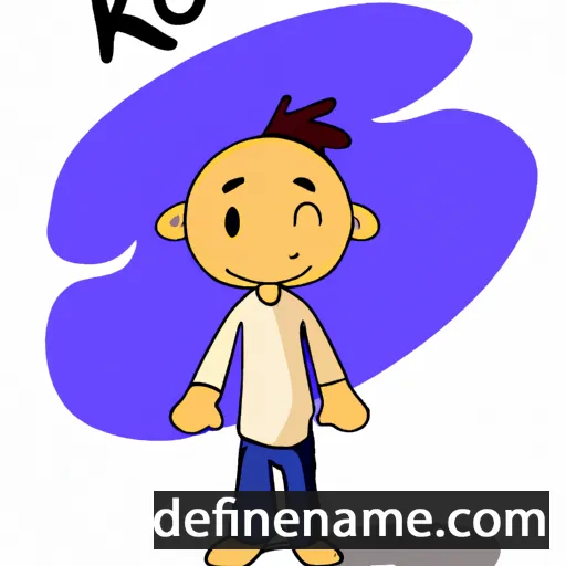 cartoon of the name Kako