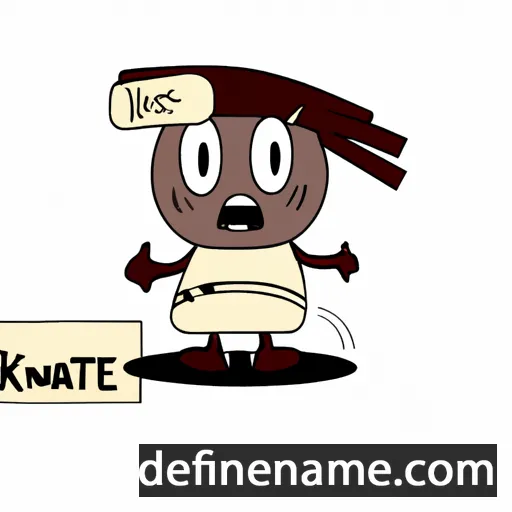 cartoon of the name Kakwité:ne