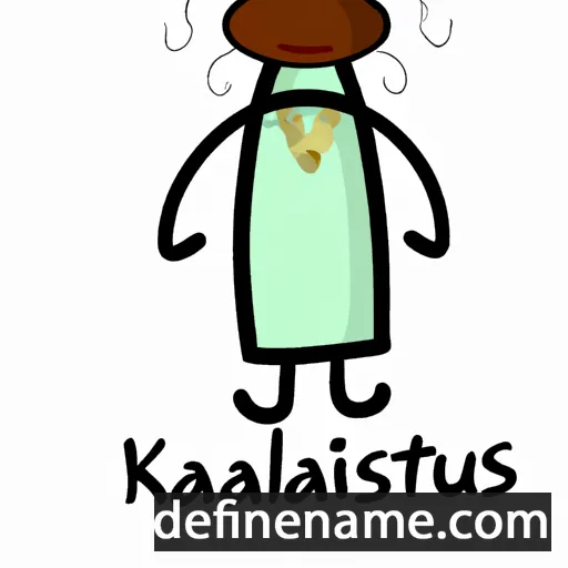 Kalaszantius cartoon