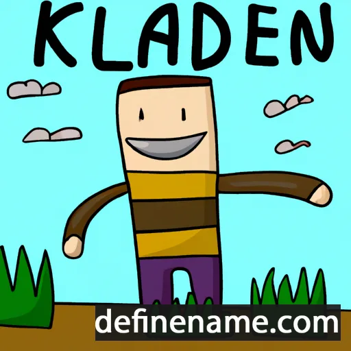 cartoon of the name Kalden