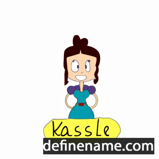 cartoon of the name Kaleesi