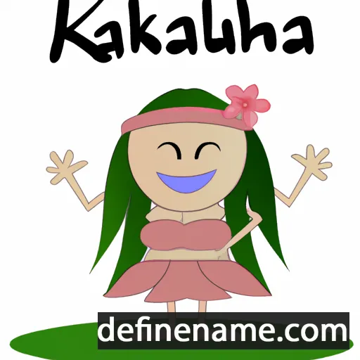 Kalehua cartoon