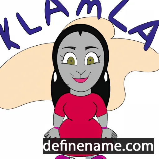 cartoon of the name Kalima