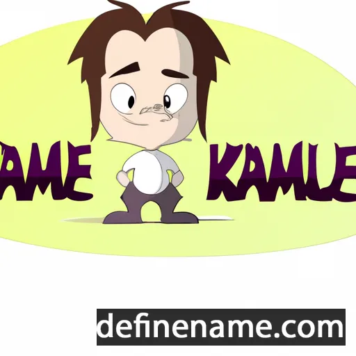 cartoon of the name Kalime