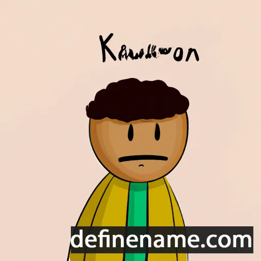 cartoon of the name Kalinaw