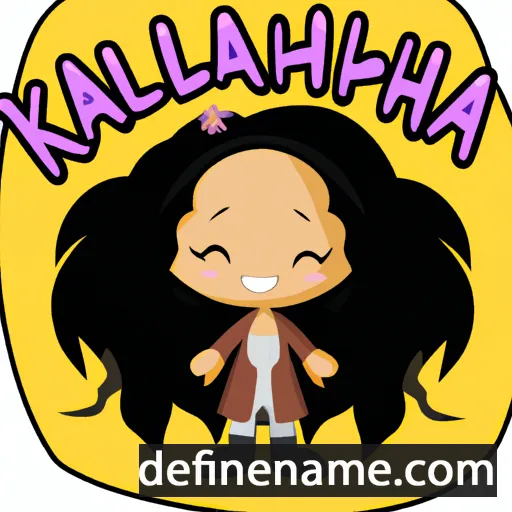 Kalliah cartoon