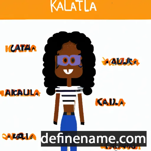 Kallianeira cartoon