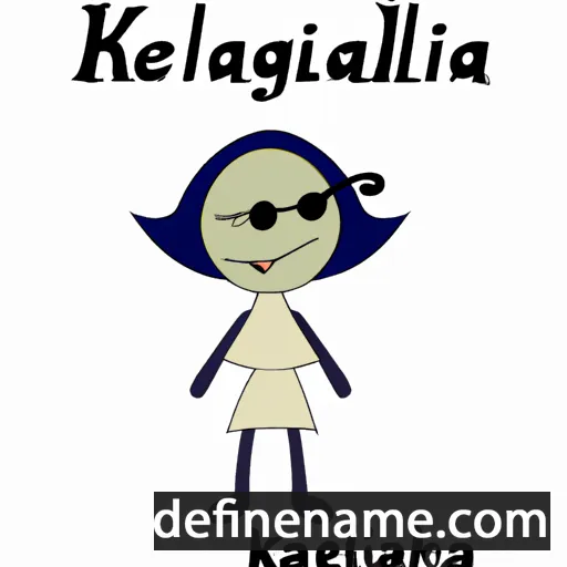 Kalligeneia cartoon