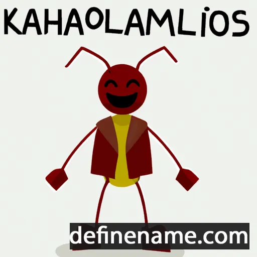 cartoon of the name Kallimachos