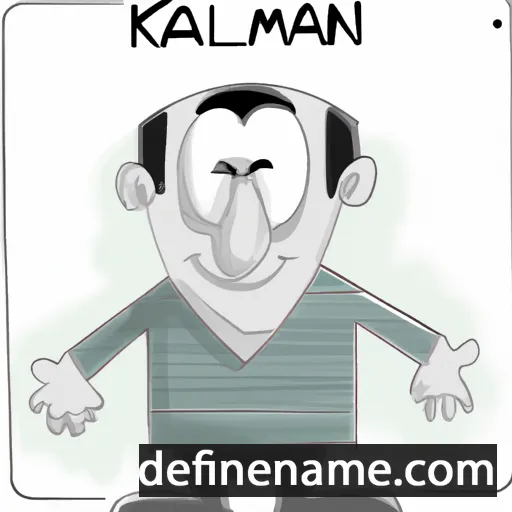 cartoon of the name Kalman