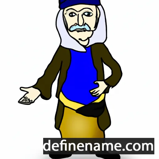 cartoon of the name Kalonymos