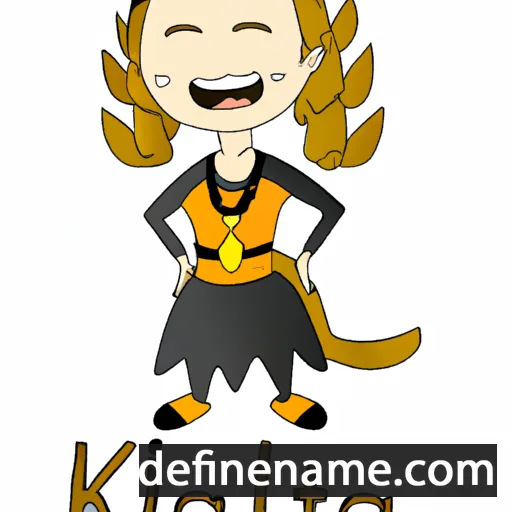 cartoon of the name Kaltra