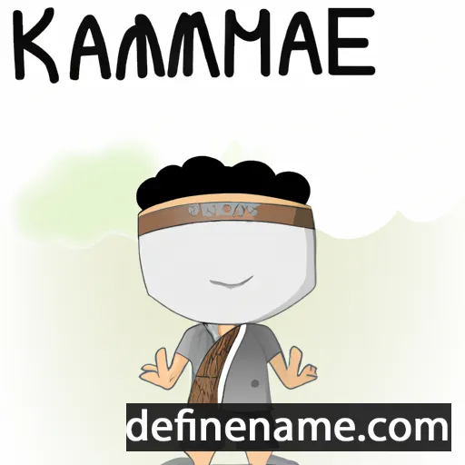 Kamaehu cartoon