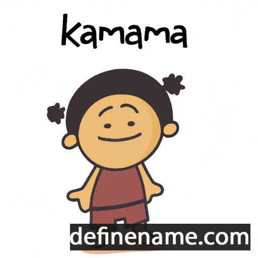 Kamakana cartoon