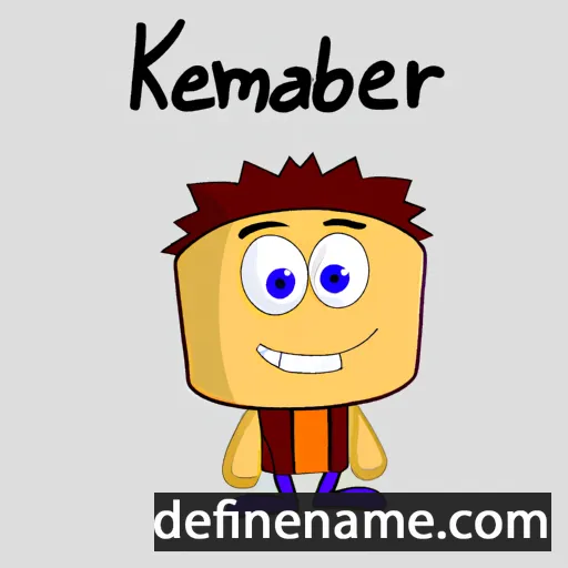 cartoon of the name Kamber