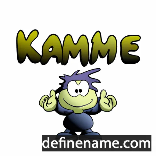 cartoon of the name Kame