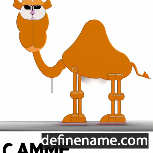 cartoon of the name Kameel