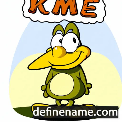 cartoon of the name Kamek