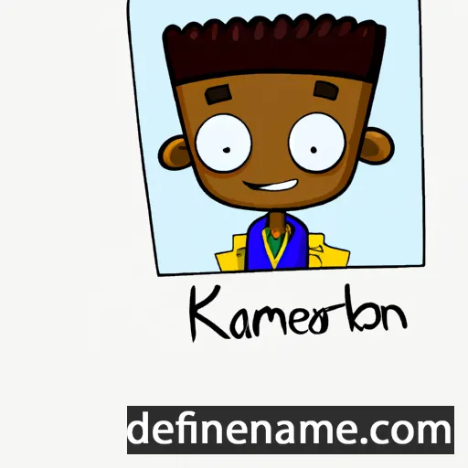 cartoon of the name Kamerion