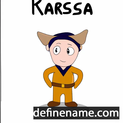 K'arasaĸ cartoon