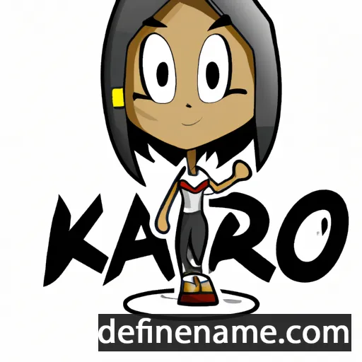 cartoon of the name Ka'oir