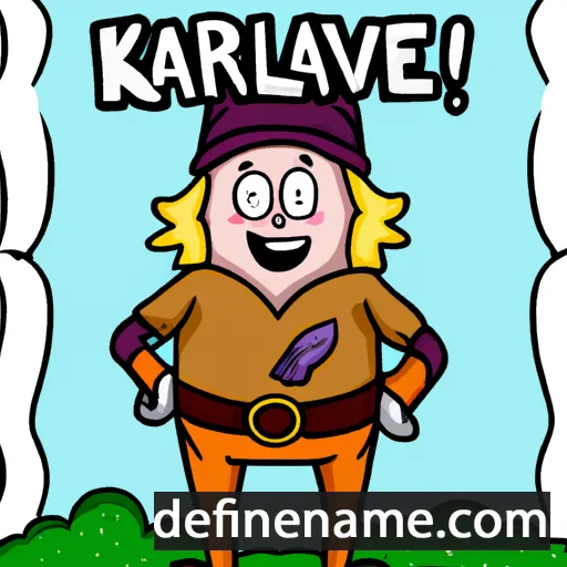 cartoon of the name Kårleiv